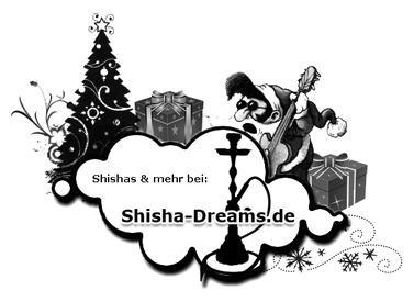 Neuer Trend- Shisha unterm Weihnachtsbaum