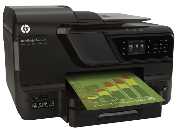 Wirtschaftlich und leistungsstark - der Multifunktionsdrucker HP Officejet Pro 8600 und seine Tintenpatronen