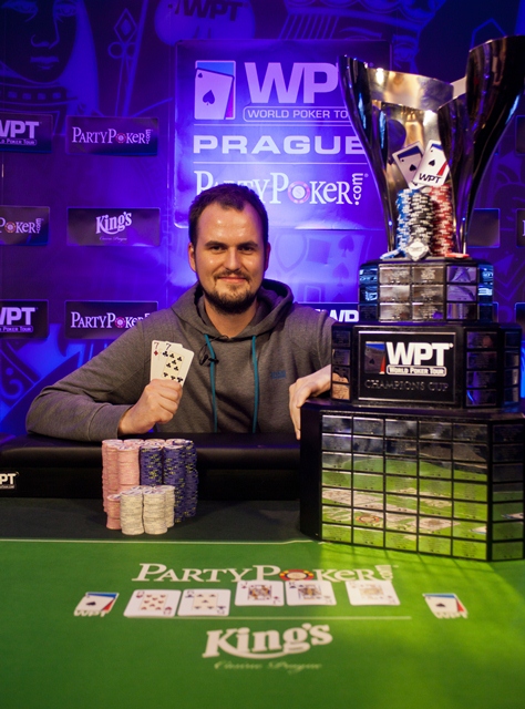 PartyPoker Pro Bodo Sbrzesny wird Dritter bei WPT Prag