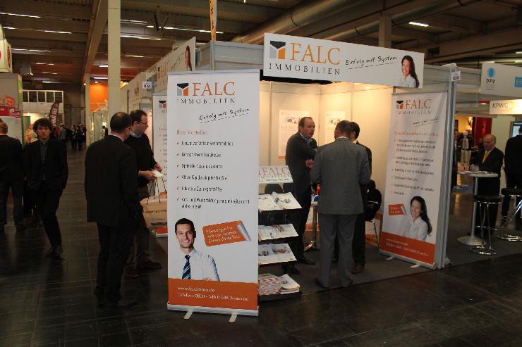 Falc Immobilien erfolgreich bei Start-Messe in Dortmund