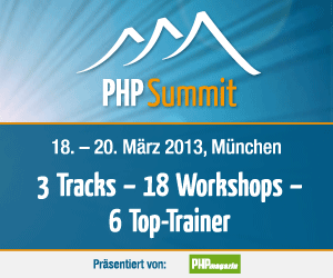 PHP Summit 2013 - Grundlagen & Perspektiven