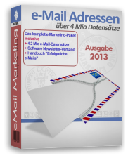 Aktuelle optin eMail - Adressen kaufen oder mieten