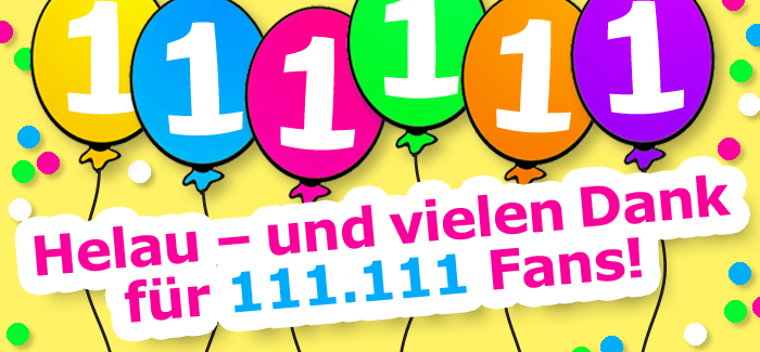DieJugendherbergen.de feiert 111.111ten Facebook-Fan