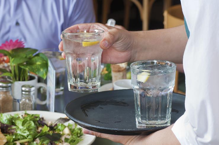 Trinkwasser im Restaurant erwünscht
