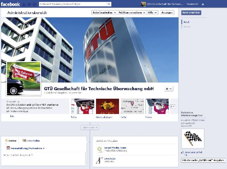 GTÜ-News jetzt auch bei Facebook