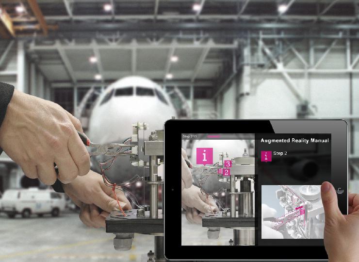 CeBIT 2013: Augmented Reality für die Flugzeughalle
