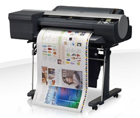 Canon imagePROGRAF iPF6400 mit Druckerpatronen für exakte Farbreproduktion