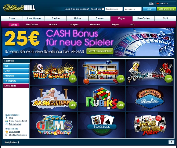 WilliamHill Las Vegas Casino