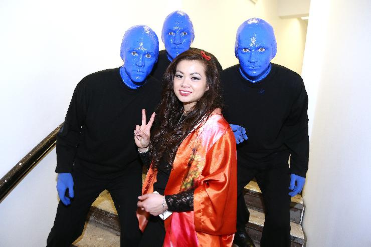 BLUE MAN GROUP  beim Benefizkonzert  I Am Jonny  Stimmen für unseren Bruder im Berliner Admiralspalast