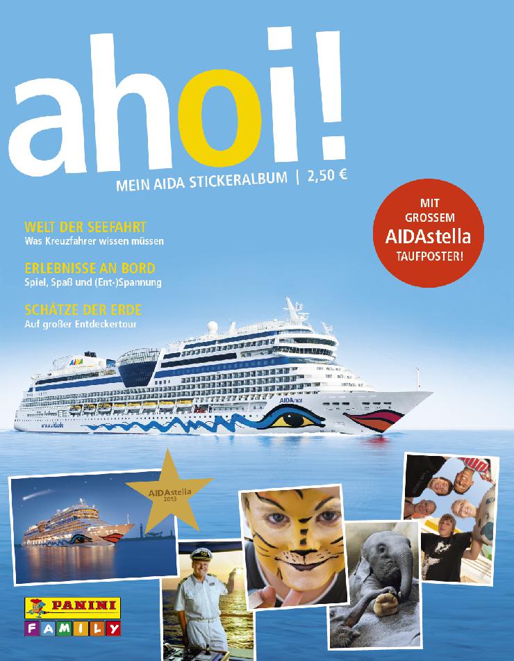 Kreuzfahrtreederei AIDA bringt Panini-Hefte an Bord