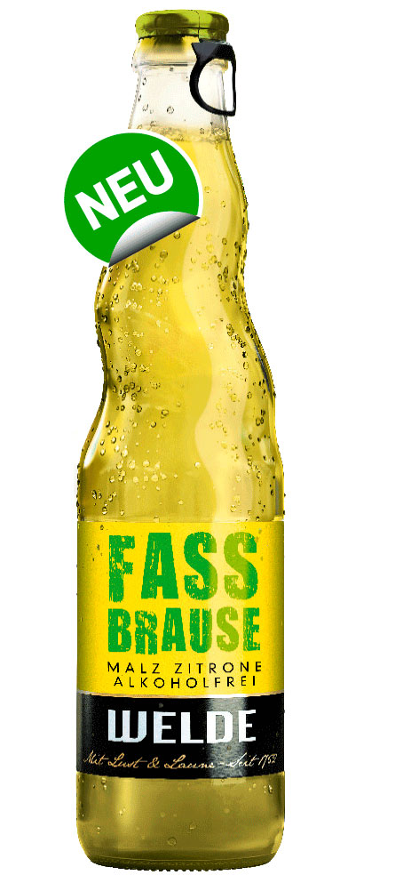 Die neue Fassbrause Malz Zitrone