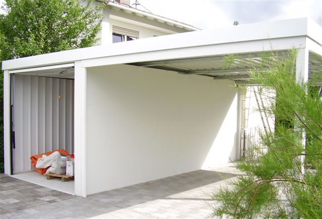 Das Beste aus zwei Welten mit Garagenrampe.de: Carport und Garage