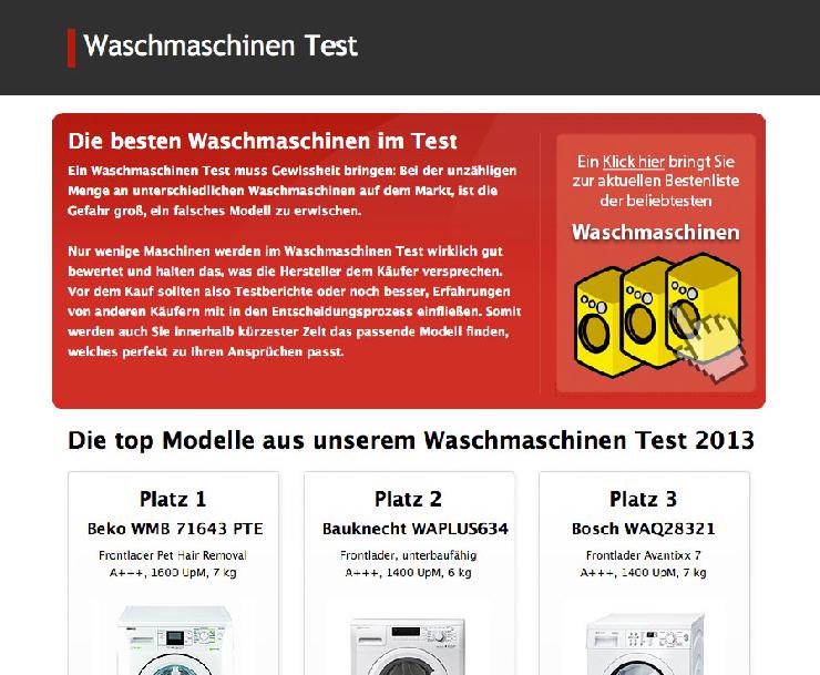 Die wichtigsten Kriterien bei der Auswahl der optimalen Waschmaschine.