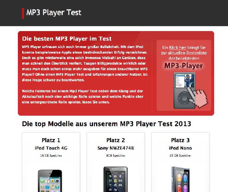 Kriterien zur Auswahl eines optimalen MP3 Players