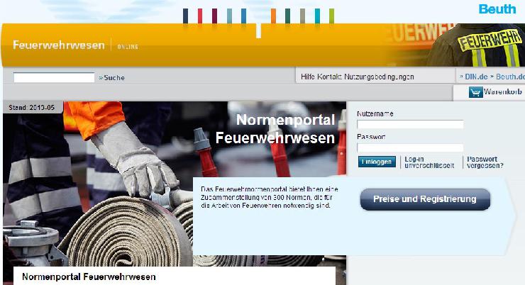 Neues Normenportal von Beuth: Zugriff auf 300 Normen des gesamten Feuerwehrwesens