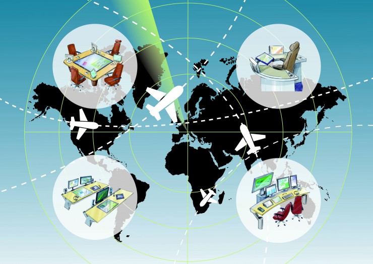 Luftfahrt-IT: Der sechste Sinn für Fluglotsen