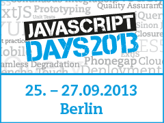 JavaScript Days 2013 - The Ultimate JavaScript Event
