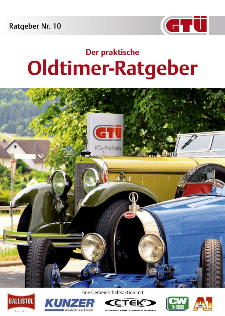 GTÜ mit neuem Oldtimer-Ratgeber