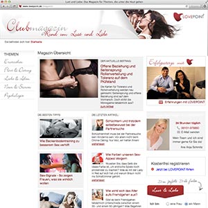Partnervermittlung LOVEPOINT startet neues Online-Flirt-Magazin