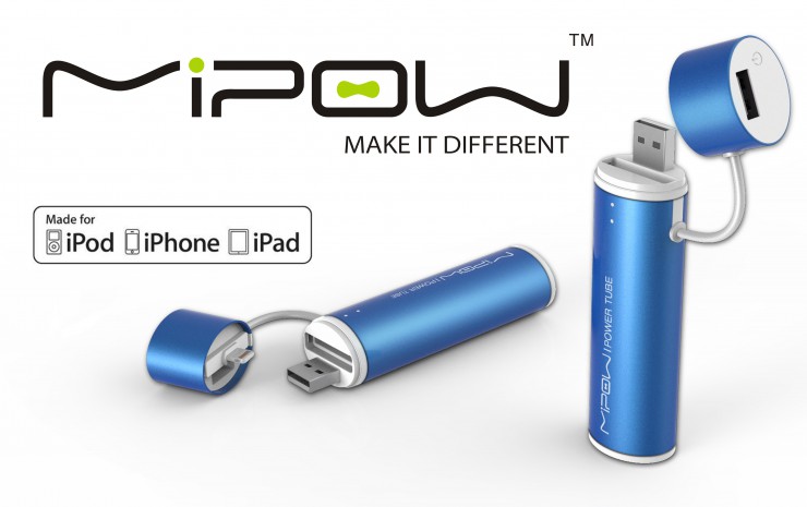 Jetzt erhältlich: Mobile Zusatzakkus mit integriertem und lizensiertem Apple Lightning Anschluss von MiPow