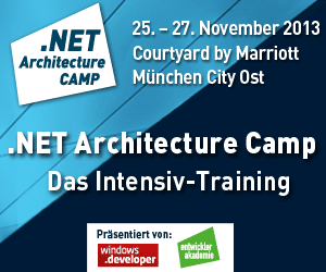 .NET Architecture Camp 2013