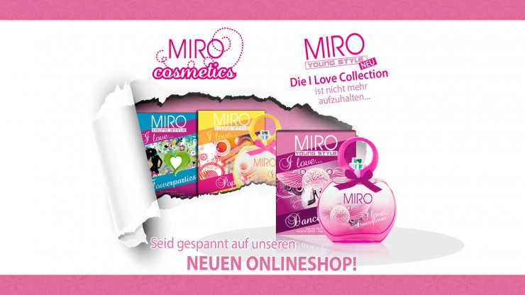 Premiere: MIRO Cosmetics mit Online-Shop