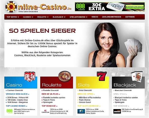 Online Casino werden immer belieber