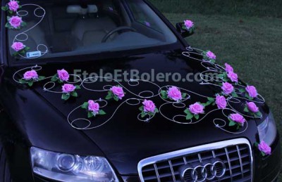 Decoration für das Voiture Mariage von Autoschmuck Hochzeit