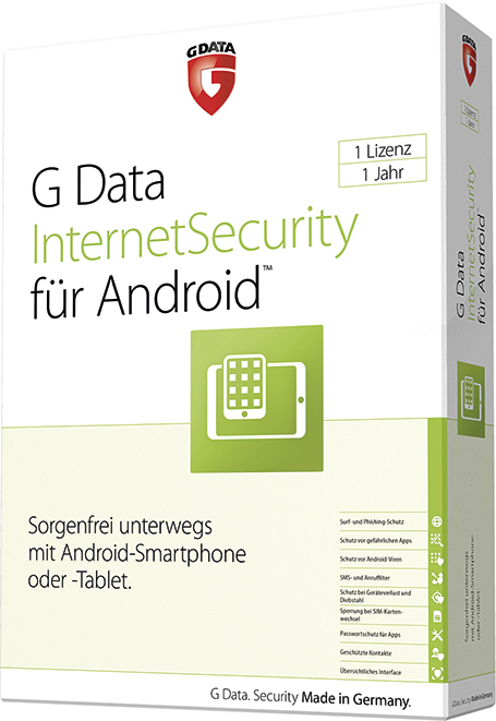Smarte Sicherheit: G Data Internet Security für Android