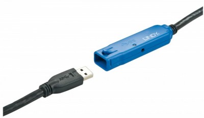 Mit USB 3.0 Aktiv-Verlängerungen von LINDY bis zu 38 Meter überbrücken