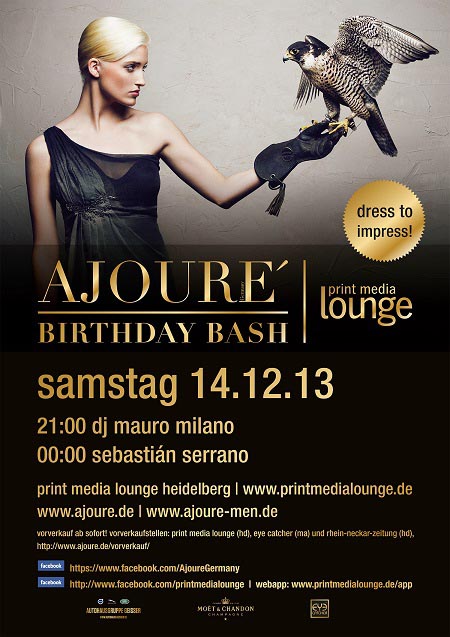 Ajouré Birthday Bash - Das Trendmagazin feiert Jubiläum!