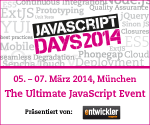 JavaScript Days 2014 - The Ultimate JavaScript Event