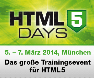HTML5 Days 2014 in München