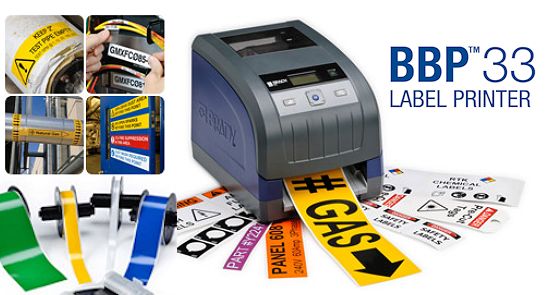 Brady BBP33 - Ein Etikettendrucker, der nicht nur Etiketten druckt