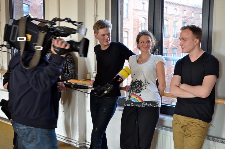 RTL lässt küssen - in der Schauspielschule Die Etage Berlin.